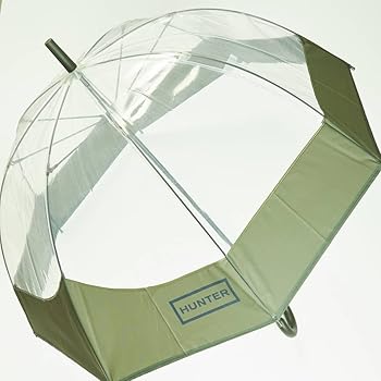 ✨新品 未使用✨HUNTER 傘 ハンター　バードケージ型　トランスパラント 新品 ✨新品 未使用✨HUNTER 傘 ハンター バードケージ型